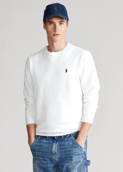 Men's Polo Ralph Lauren Garment-Dyed Fleece Sweatshirt | 025186DQI